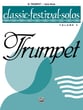 Classic Festival Solos Vol. 2 Trumpet Solo Part cover